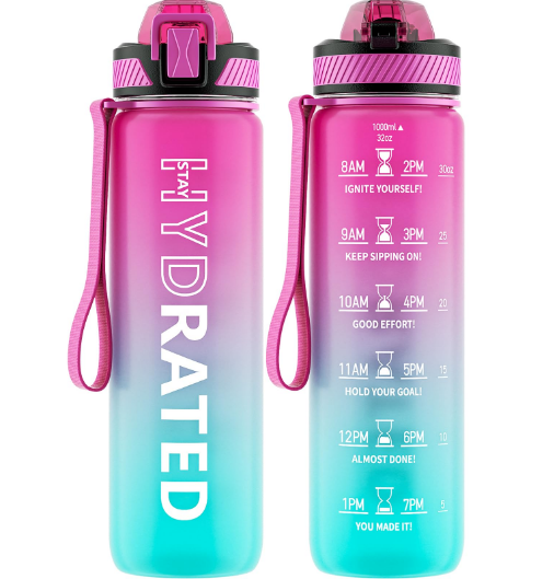 Wasserflasche mit Verschluss von modora.ch