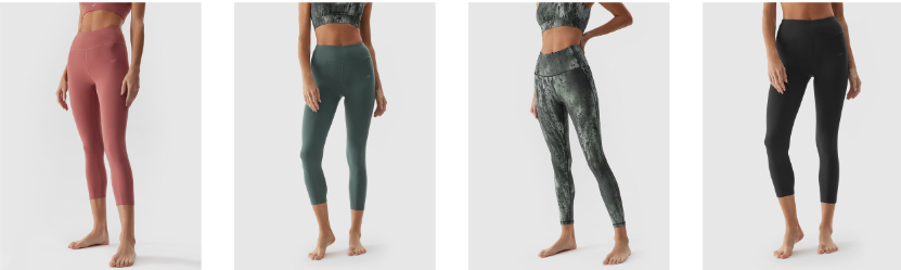 Damen-Leggings 4F