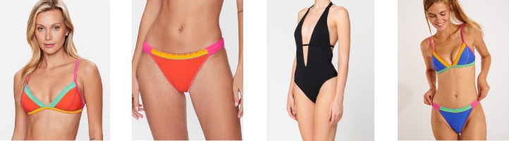 Damen-Bademode Banana Moon: