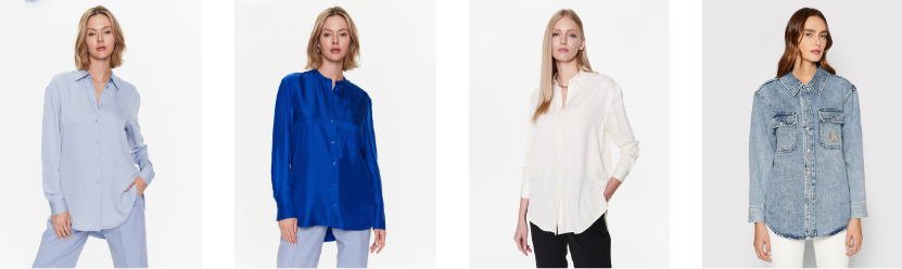 Damenhemden Calvin Klein:
