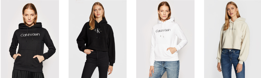 Damen-Sweatshirts von Calvin Klein: