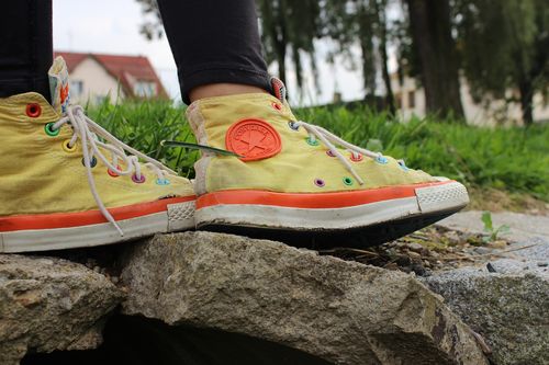 Damen-Sneakers aus echtem Leder 3