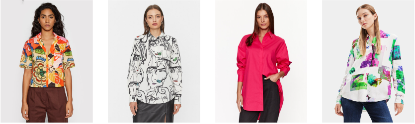 Damenhemden von Desigual: