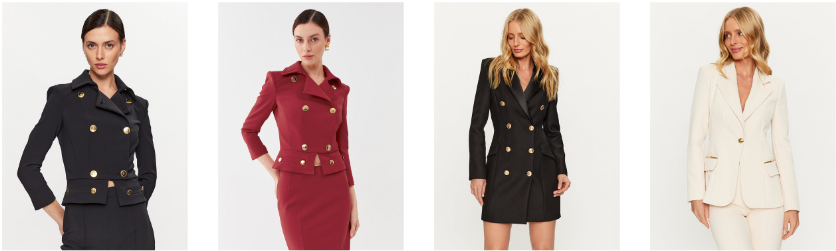 Damenjacken und Blazer Elisabetta Franchi: Damenjacken und Blazer Elisabetta Franchi: