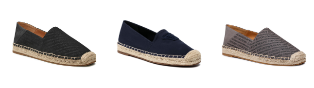 Herren-Espadrilles von Emporio Armani: