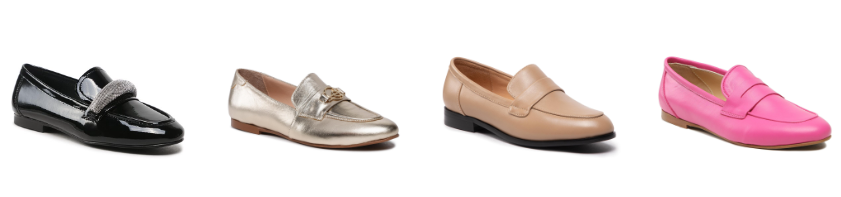 Damenmokassins und Loafers Eva Longoria
