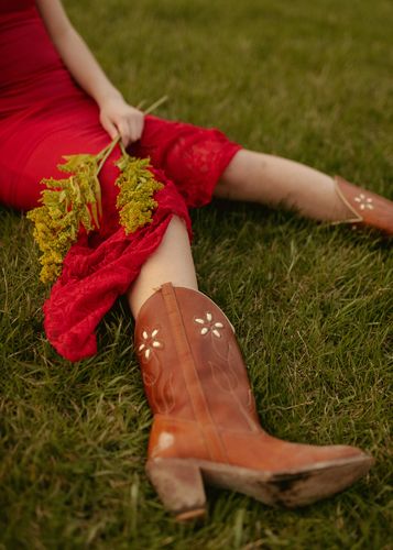 Lederstiefel für Mädchen 4
