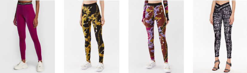 Damenleggings Versace Couture