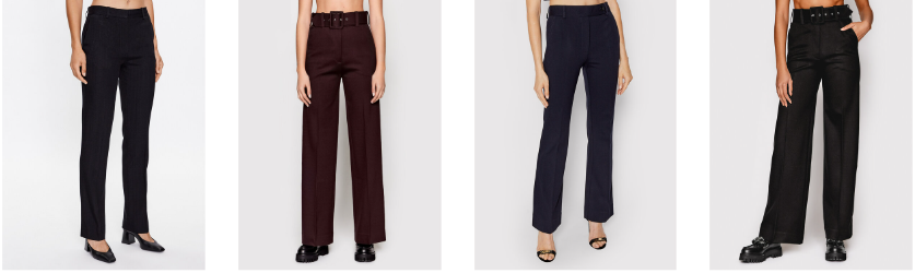 Damenhosen Victoria Beckham: